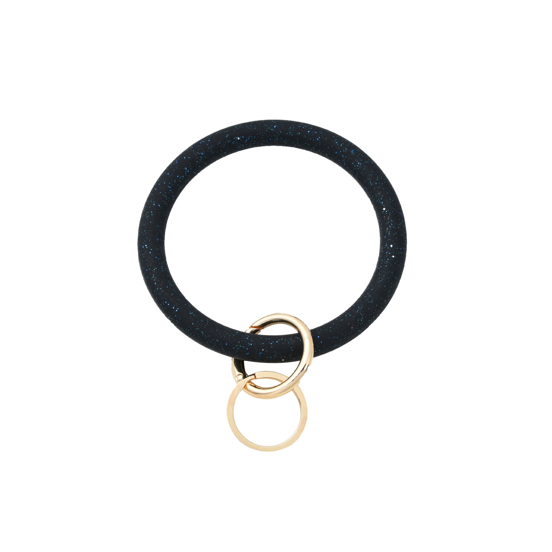 Venta al por mayor Llavero De Pulsera De Brillo De Silicona